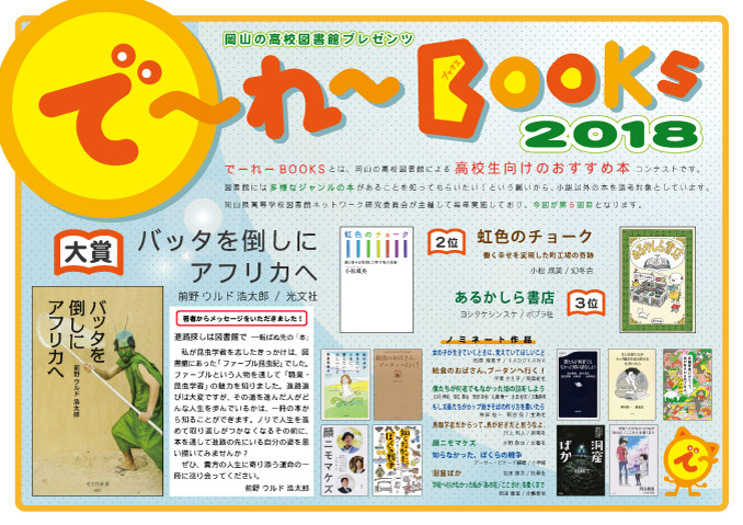 Read more about the article でーれーBOOKS 2018（2017年度）